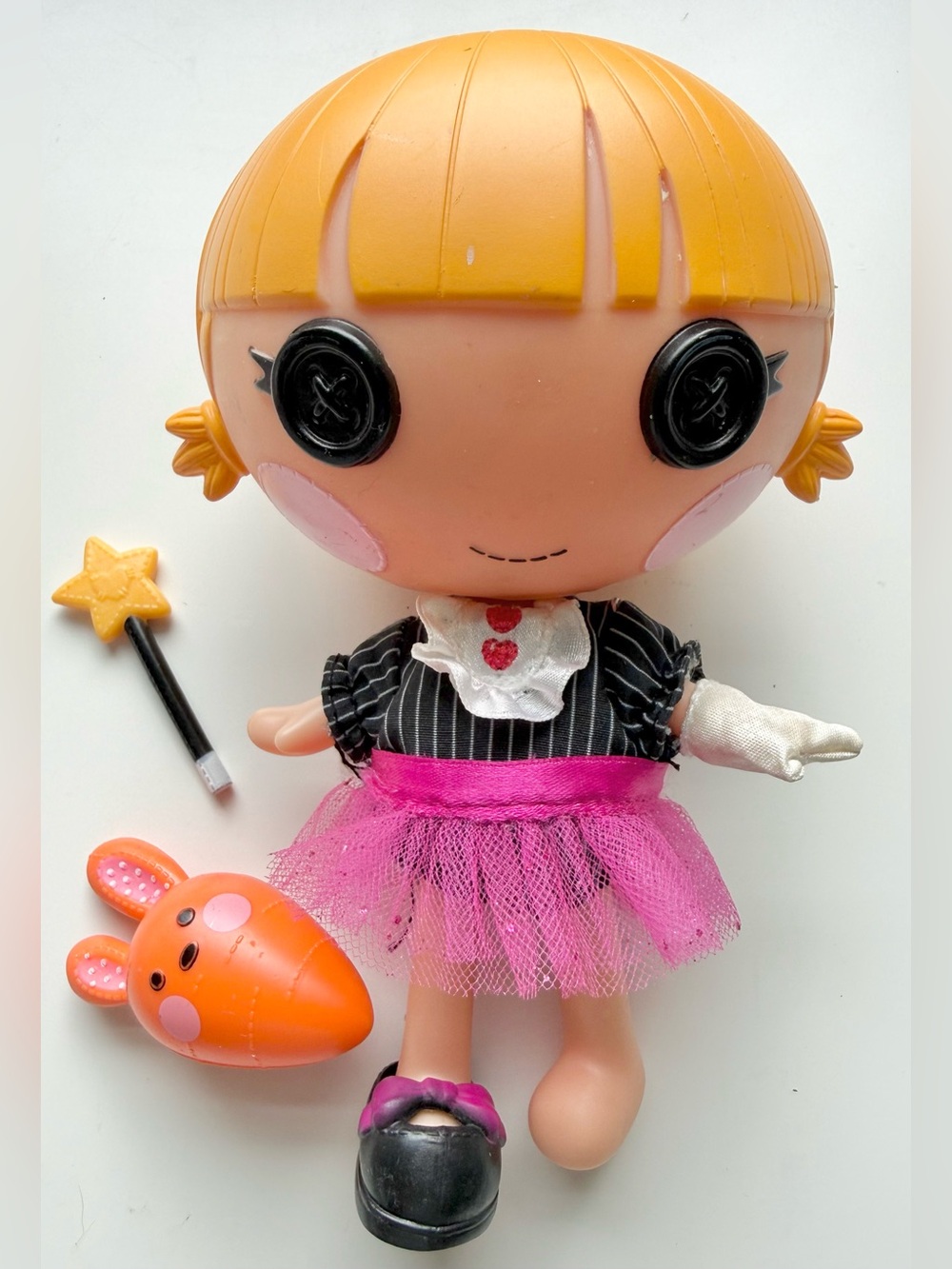 Rare Retired 2011 7” Lalaloopsy Tricky Mysterious Misty's little sister